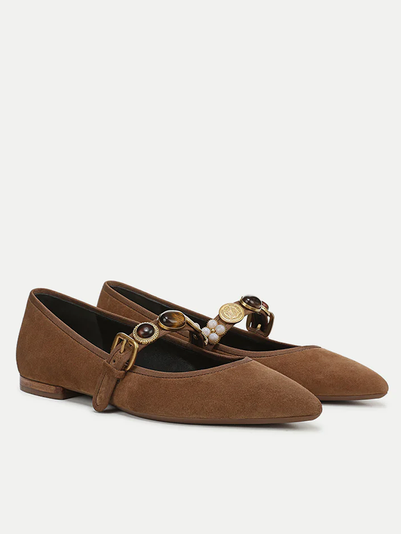 Selene Embellished Flat