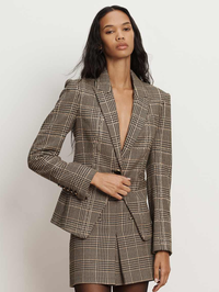 Pavaline Houndstooth Mini Skirt