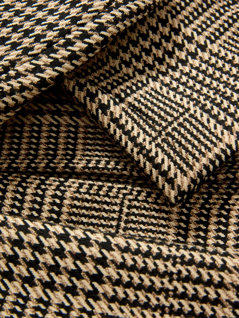 Pavaline Houndstooth Mini Skirt