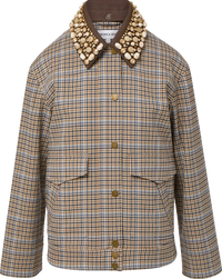 Kasper Plaid Chore Jacket