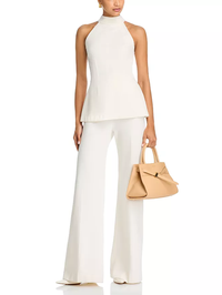 Kalinda Wide-Leg Ponte Pant