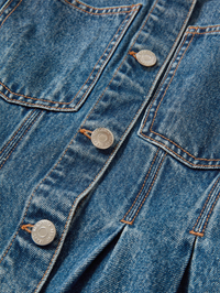 Zahara Peplum Denim Jacket