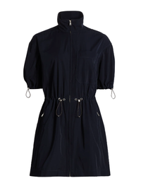 Akerman Zip-Front Minidress
