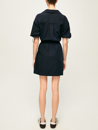 Akerman Zip-Front Minidress