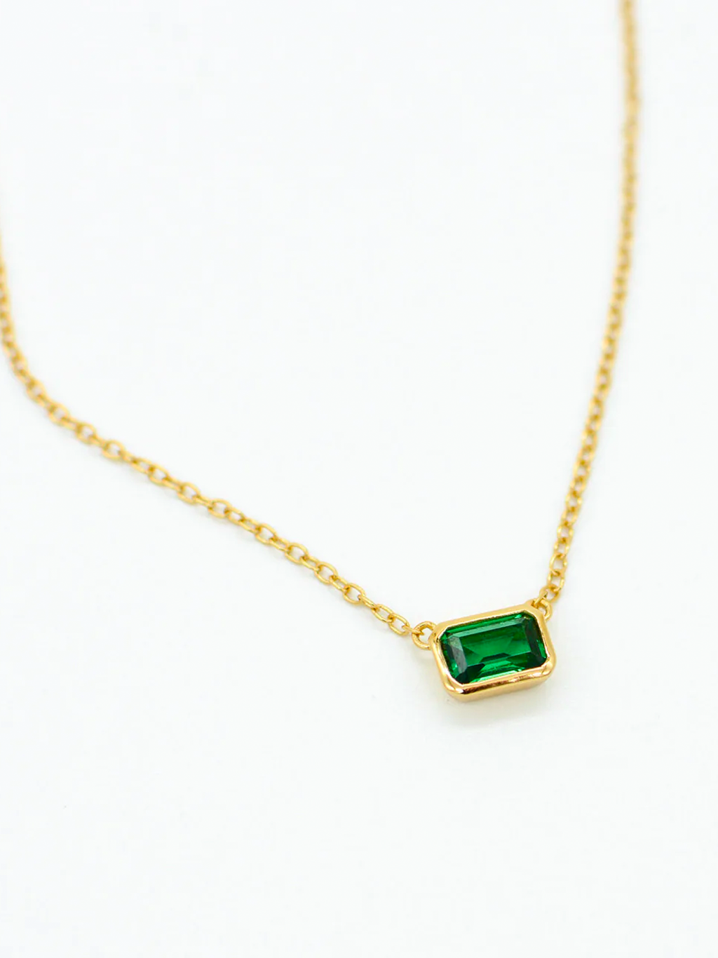 Vienna Emerald Necklace