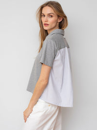 WE-AR4 Media Polo In Grey Multi in GREY MULTI – Image 1
