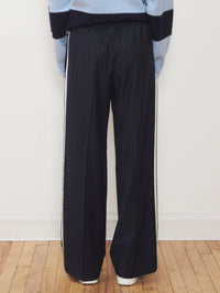 WE-AR4 The Chaplin Trouser in Midnight Pinstripe – Image 4