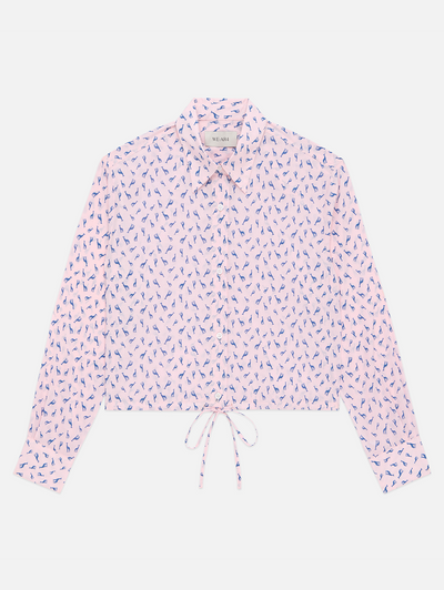 The Riva Shirt in Giraffe Print