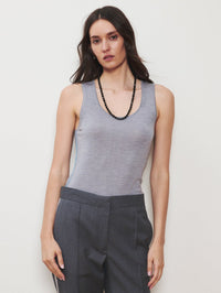 WE-AR4 The Street Tank in Grey Melange Multi – Image 2