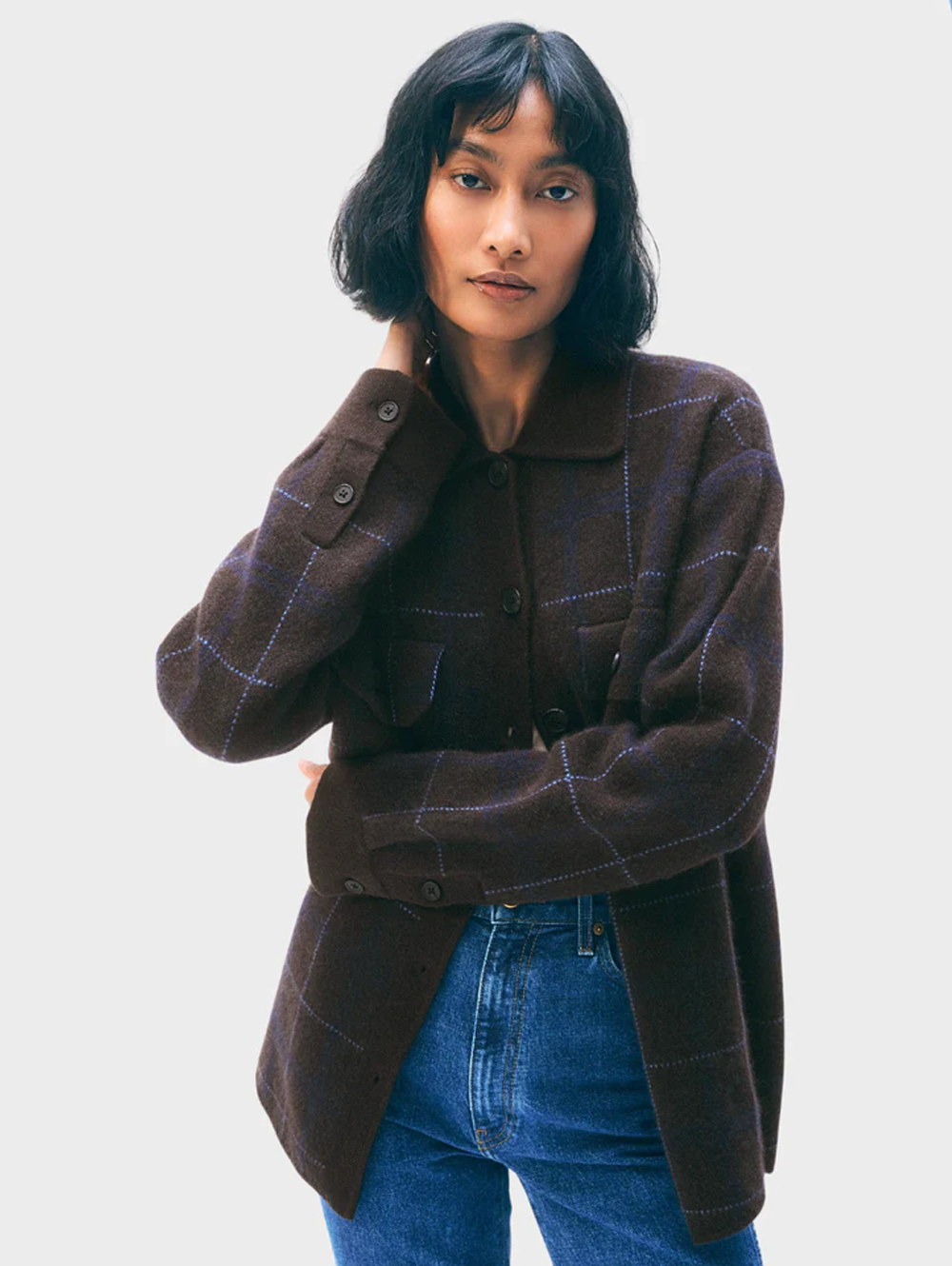 Cashmere Luxe Plaid Shacket