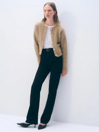 Cashmere Luxe Cable Cardigan