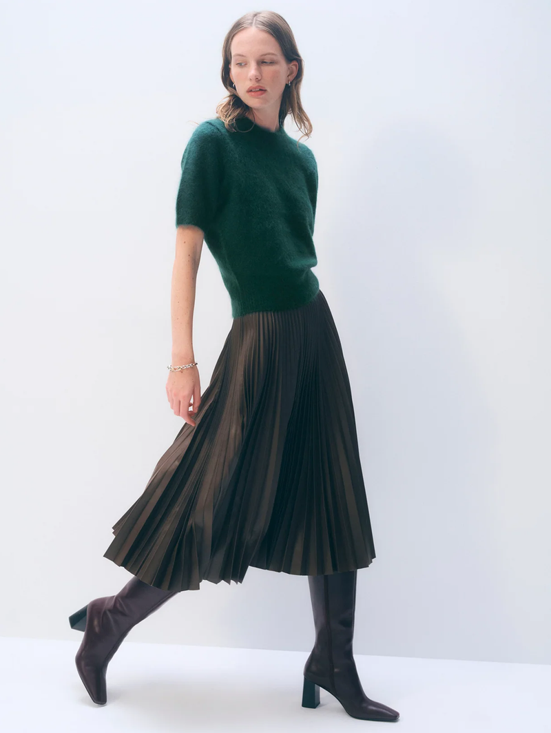 Brushed Cashmere Tee