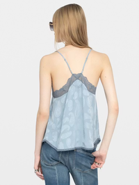 Christy Jacquard Silk Camisole by ZADIG & VOLTAIRE - View 2