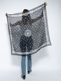 Maddie Bandana Print Scarf by ZADIG & VOLTAIRE - View 3