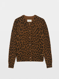 ZADIG & VOLTAIRE Missya LC Leopard Cardigan in Caramel – Image 4