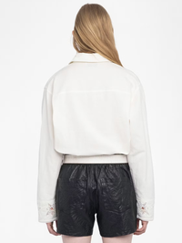 Morning Linen Broderie Shirt by ZADIG & VOLTAIRE - View 4