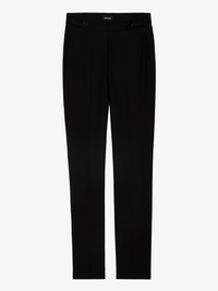 Panny Diamanté Straight Leg Pants by ZADIG & VOLTAIRE - View 7