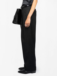 Puros Tailored Rhinestone Pants by ZADIG & VOLTAIRE - View 4
