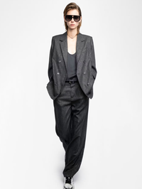 Puros Tailored Stripe Pants by ZADIG & VOLTAIRE - View 3