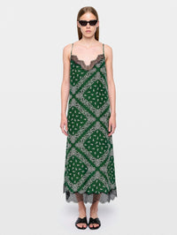ZADIG & VOLTAIRE Respa Silk Bandana Dress in Meadow – Image 1