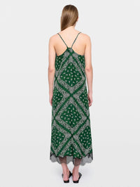 ZADIG & VOLTAIRE Respa Silk Bandana Dress in Meadow – Image 2