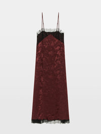 ZADIG & VOLTAIRE Ridar Jac Horses Dress in Cherry – Image 4