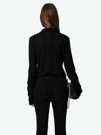 Sally Diamante Cashmere Sweater by ZADIG & VOLTAIRE - View 2