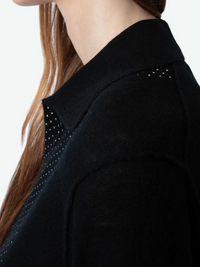 Sally Diamante Cashmere Sweater by ZADIG & VOLTAIRE - View 5