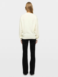ZADIG & VOLTAIRE Soulo LC Heart Sweater in Ecru – Image 2