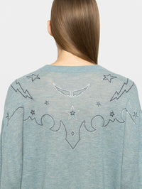 ZADIG & VOLTAIRE Swapy Cashmere Sweater – Image 4