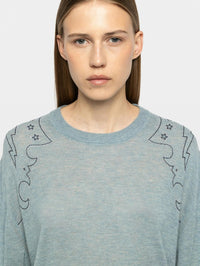 ZADIG & VOLTAIRE Swapy Cashmere Sweater – Image 3