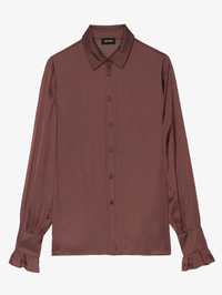 Thely Satin Shirt by ZADIG & VOLTAIRE - View 7