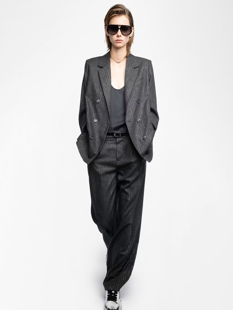 Vaska Striped Blazer