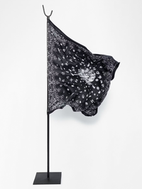 Blondie 85 Silk Scarf in Black