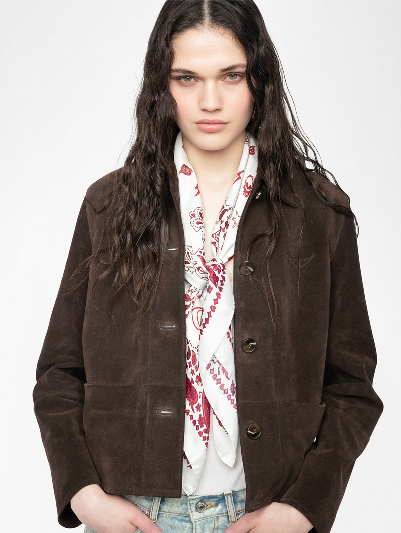 Blondie 85 Silk Scarf in Fierce