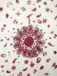 Blondie 85 Silk Scarf in Fierce