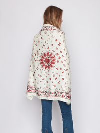 Blondie 85 Silk Scarf in Fierce