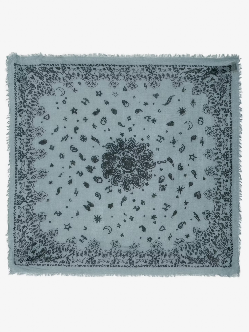 Nuage Bandana Scarf in Baby Blue