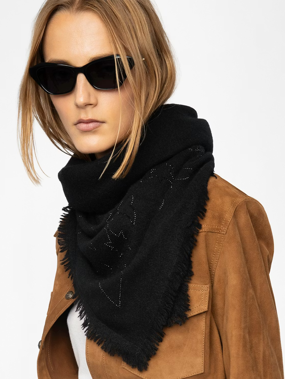 Stevie Diamanté Western Scarf