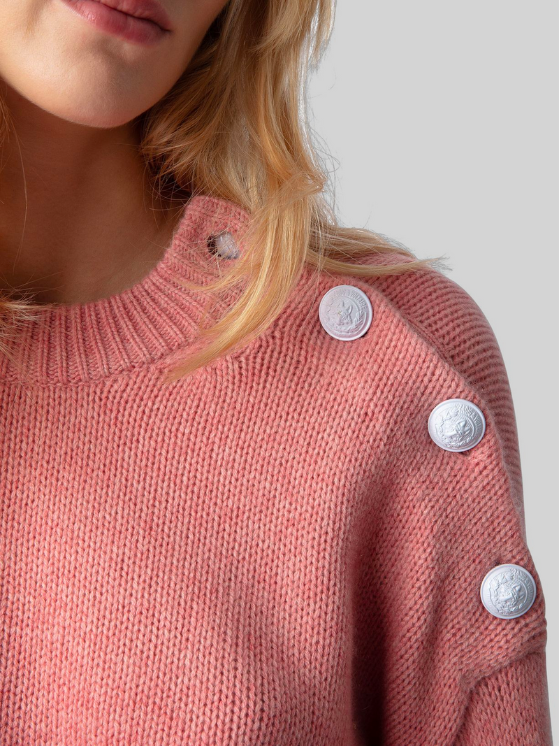 Malta Button Cashmere Sweater