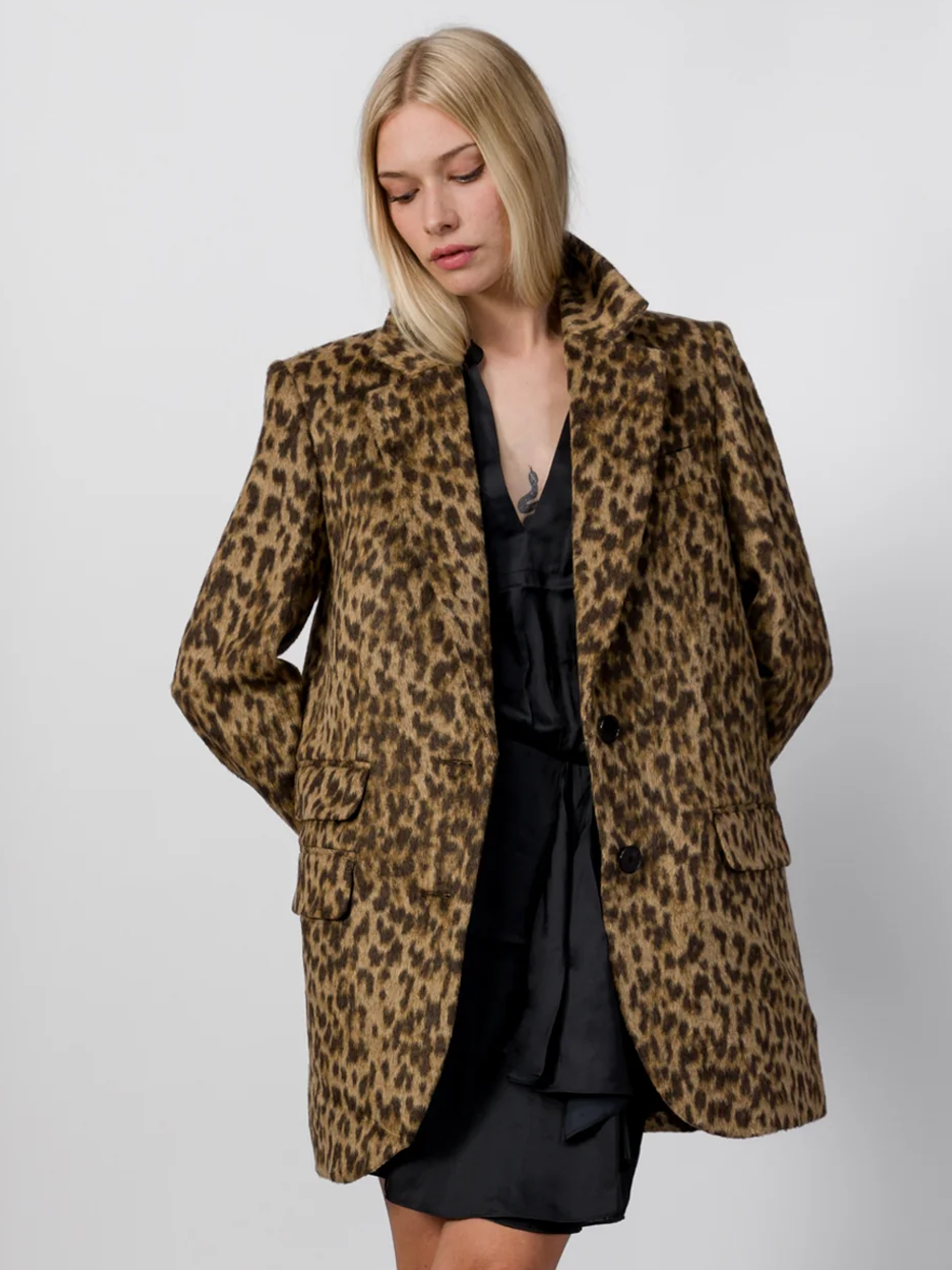 Lord and taylor leopard coat deals