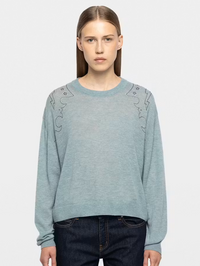 Swapy Cashmere Sweater in Frozen