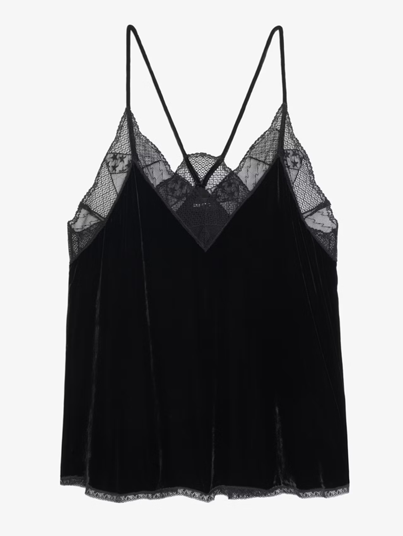 Christy Velvet Camisole