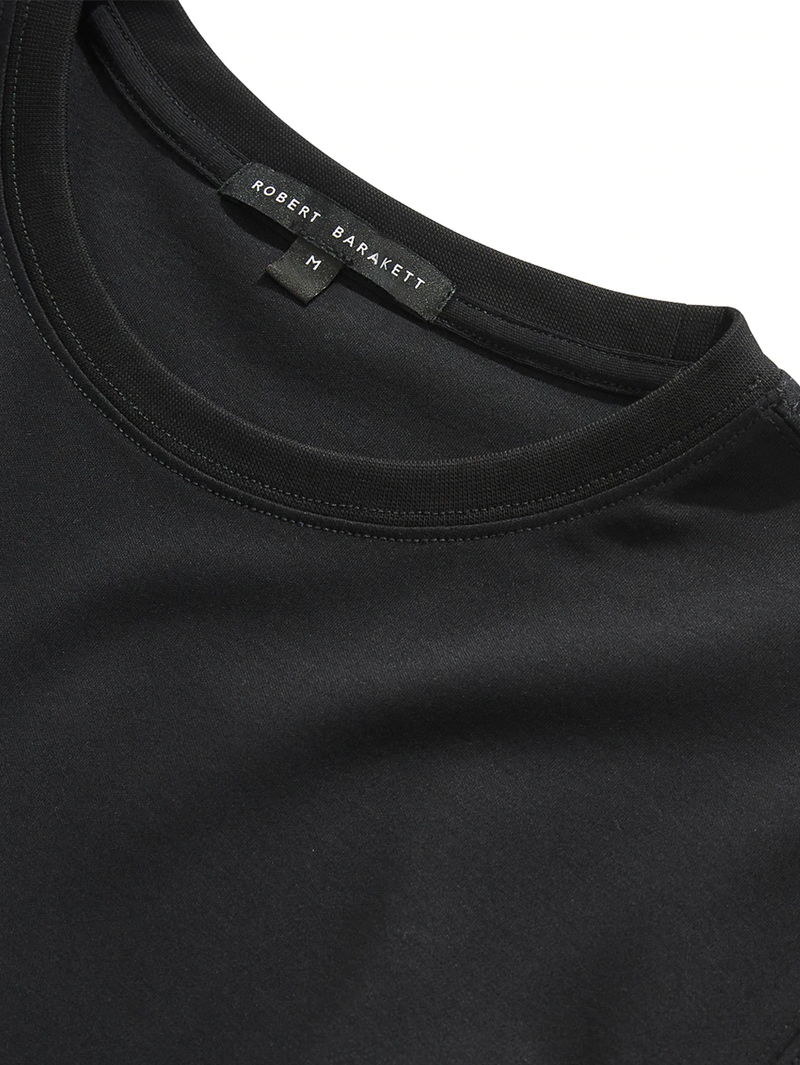 Short Sleeve Crew in Black