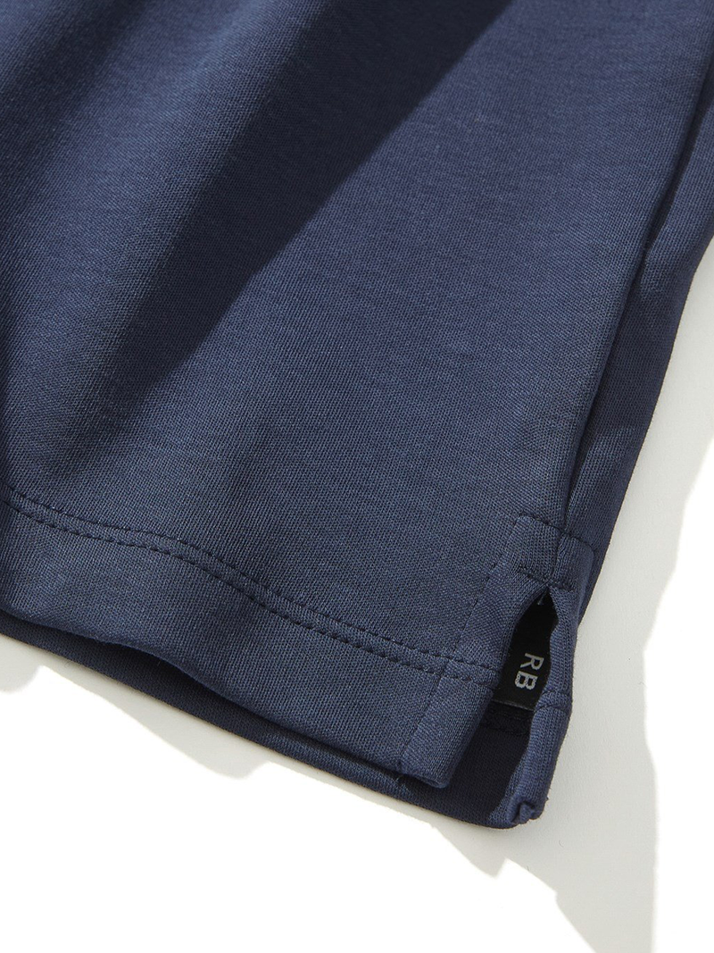 Short Sleeve Crew in Blue Nite