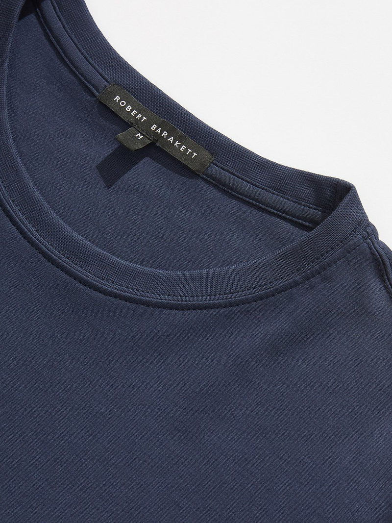 Short Sleeve Crew in Blue Nite