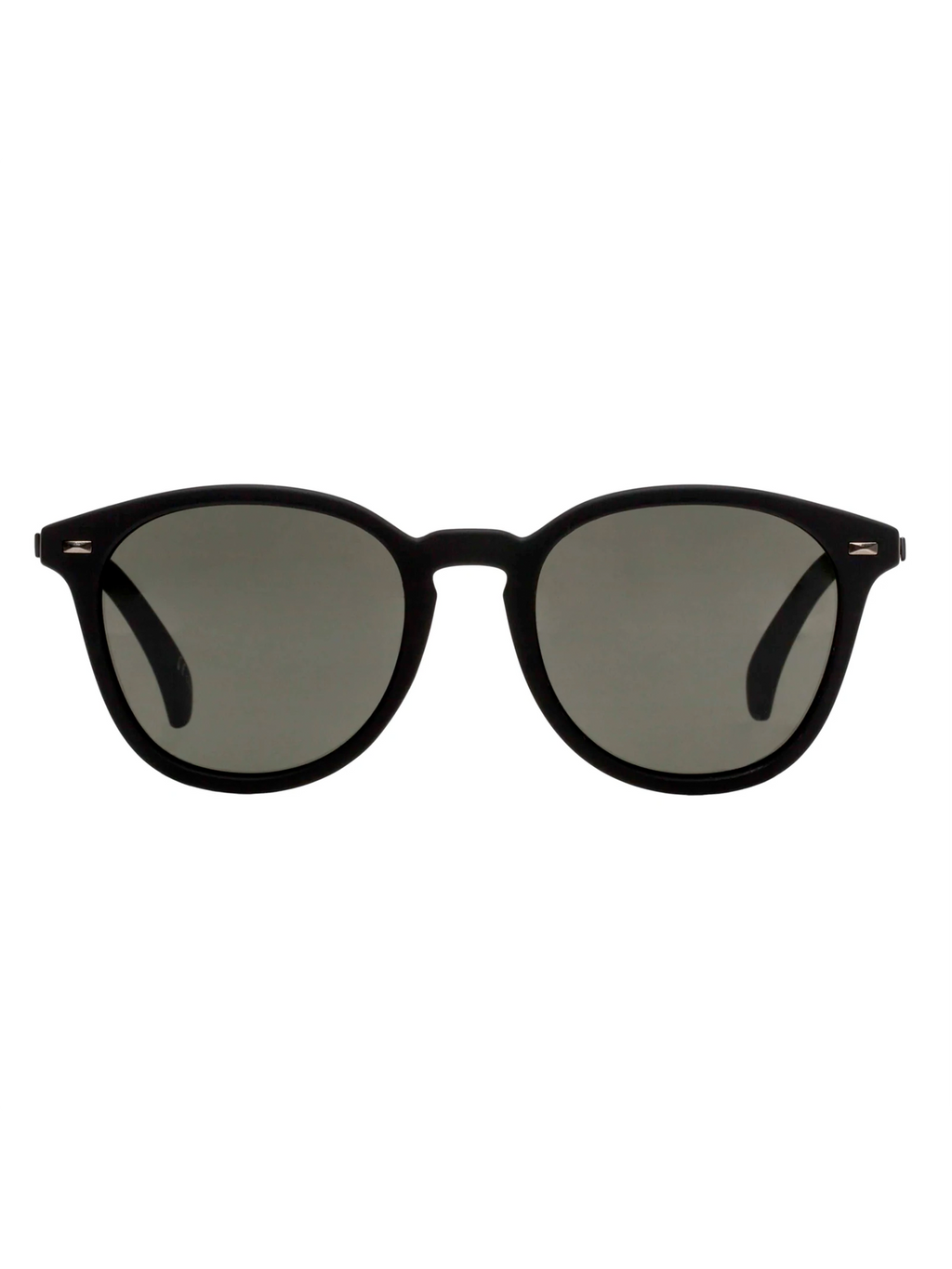 Bandwagon Black Rubber Sunglasses