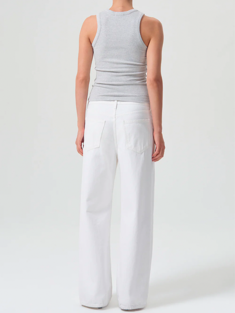 Poppy Scoopneck Tank in Grey Heather