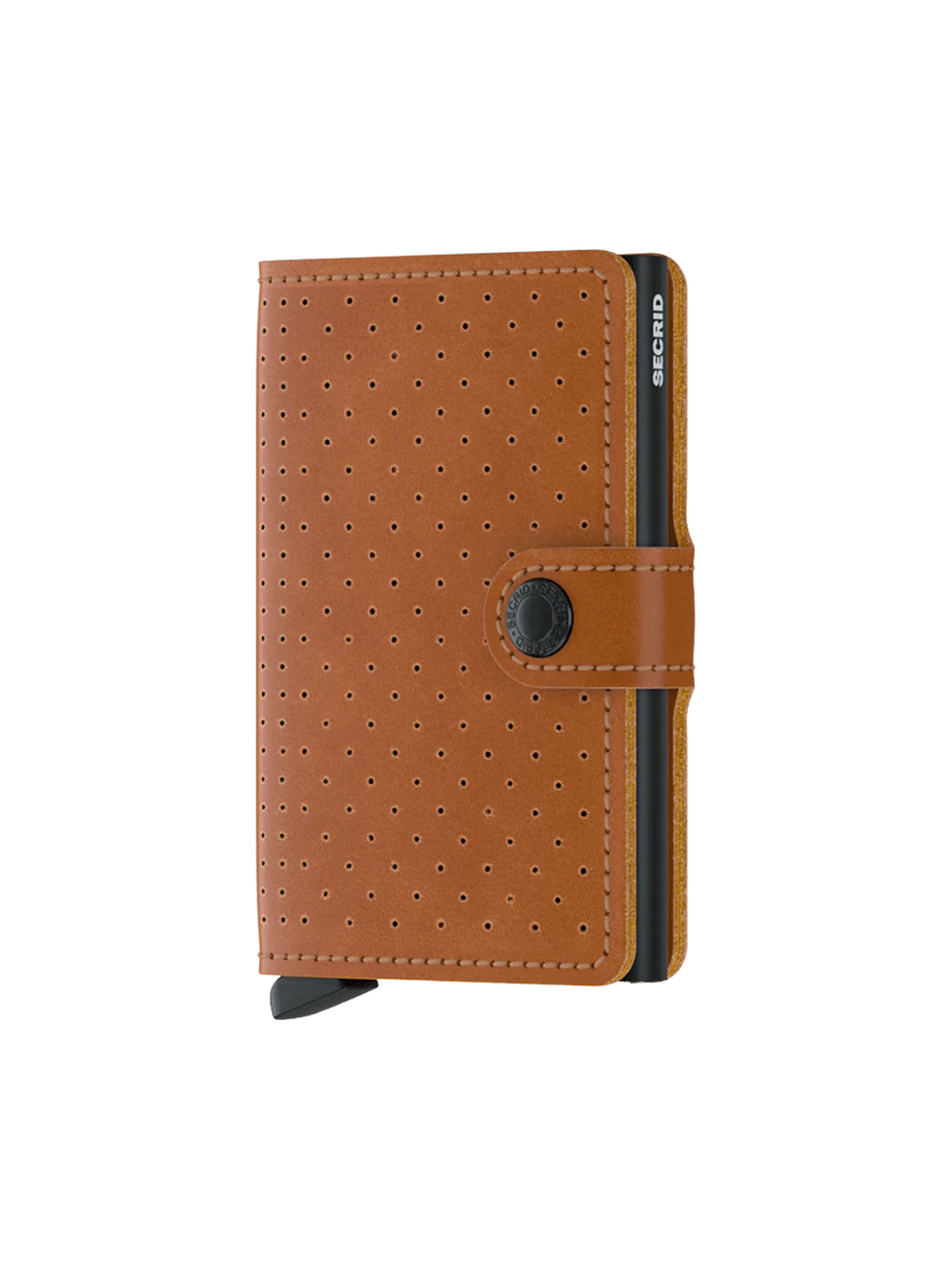 Miniwallet Perforated Cognac