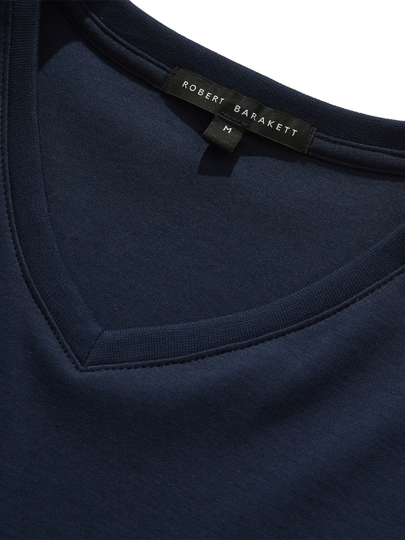 Short Sleeve V in Blue Nite